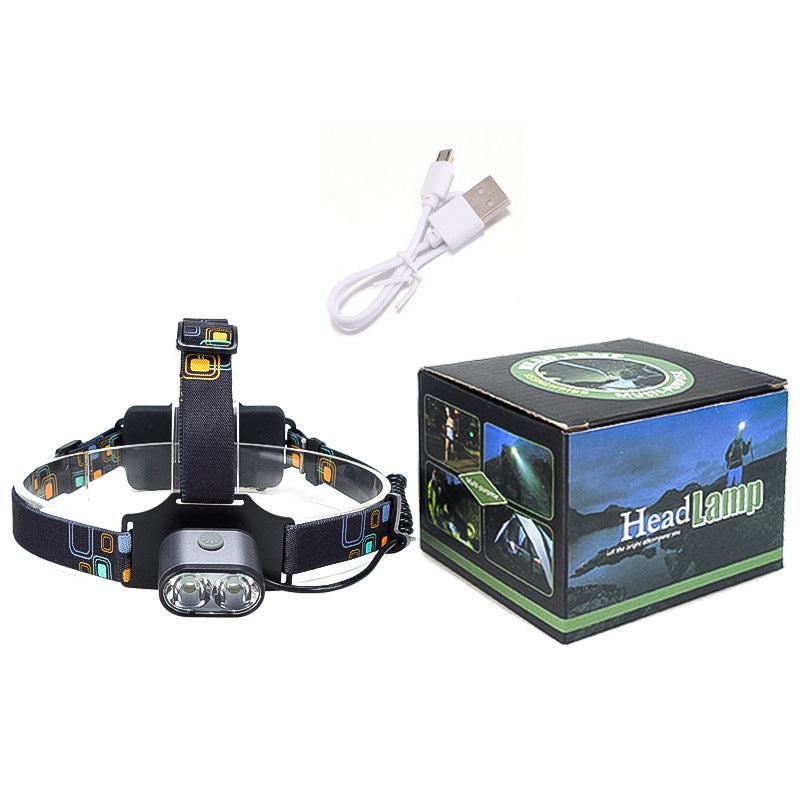 Led Headlamp Head-mounted USB Charging - Survival Pro Store