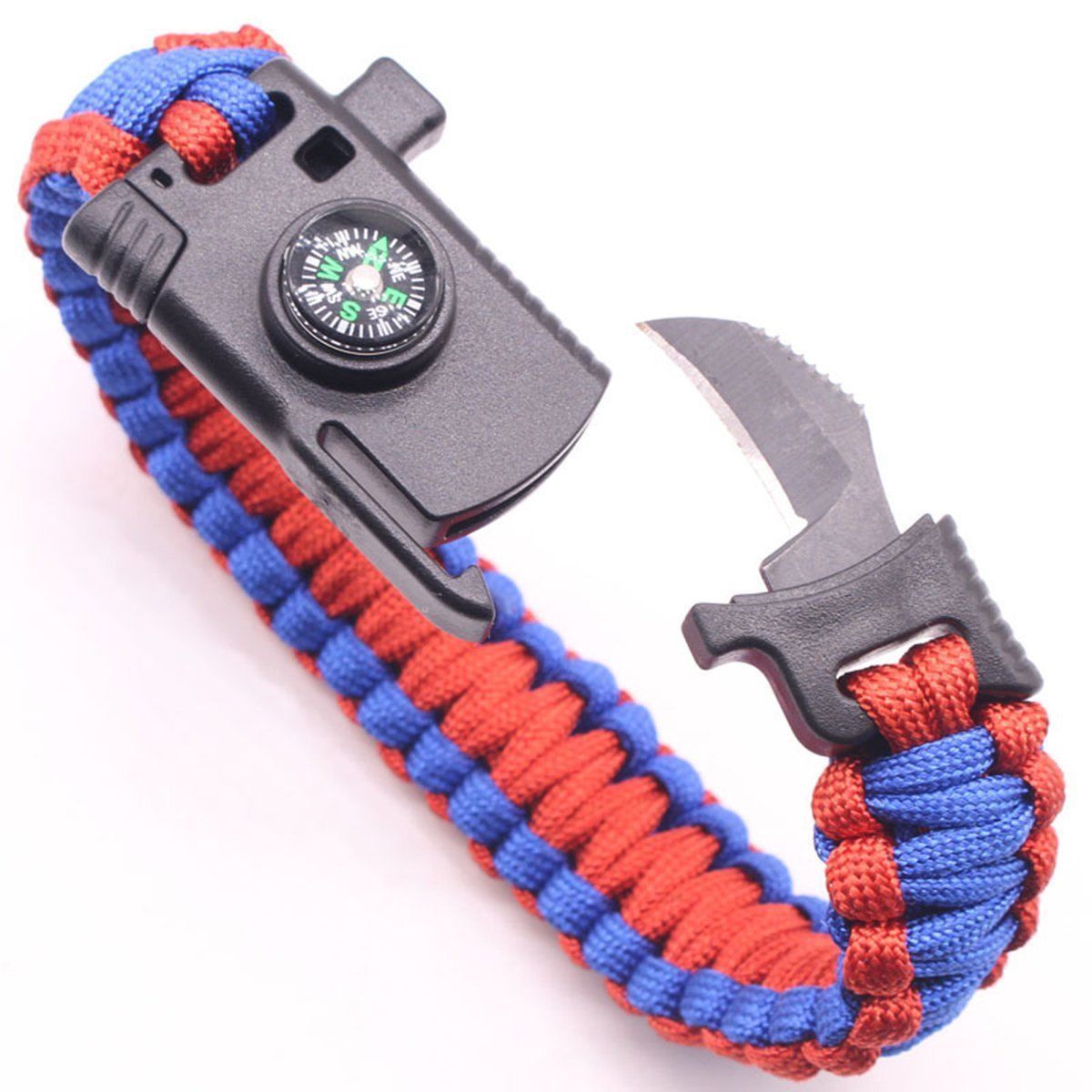 Umbrella rope bracelet knife wild wild cutting knife extreme adventure camping hiking survival umbrella rope hand rope