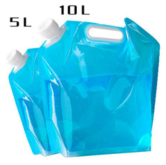 PVC Outdoor Camping Hiking Foldable Portable Water Bags Container - Survival Pro Store