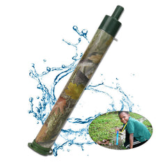 A-type camping wild drink outdoor water purification straw - Survival Pro Store