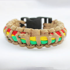 Fashion Outdoor Survival Weaving Bracelet