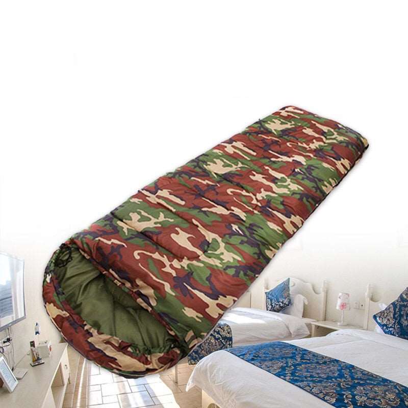 Camping emergency camouflage sleeping bag - Survival Pro Store