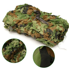 Outdoor Camouflage Netting - Woodland Privacy Protection Mesh and Sunscreen Shade Tent for Camping