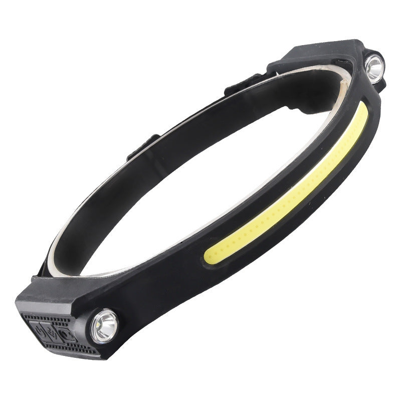 Silicone Sensor Headlamp Type-C Rechargeable Outdoor - Survival Pro Store