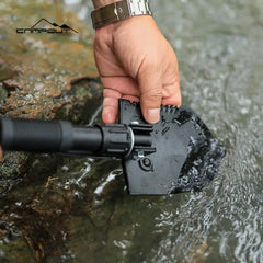 Professional Multifunctional Tactical Shovel for Camping, Hiking, Survival, - Folding Tool and Outdoor Gear