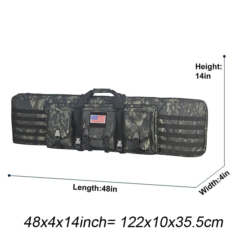 Tactical Gun Bag Double Rifle Military Case