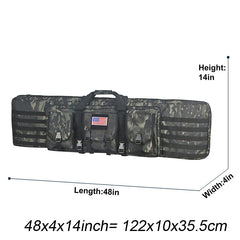 Tactical Gun Bag Double Rifle Military Case