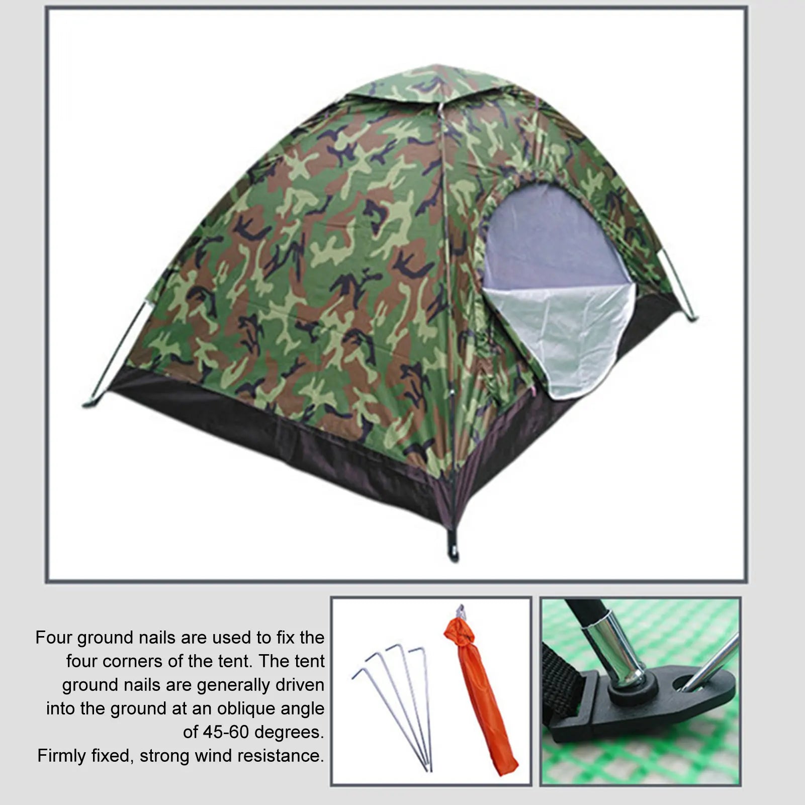 Single-Layer Camping Camouflage Netting