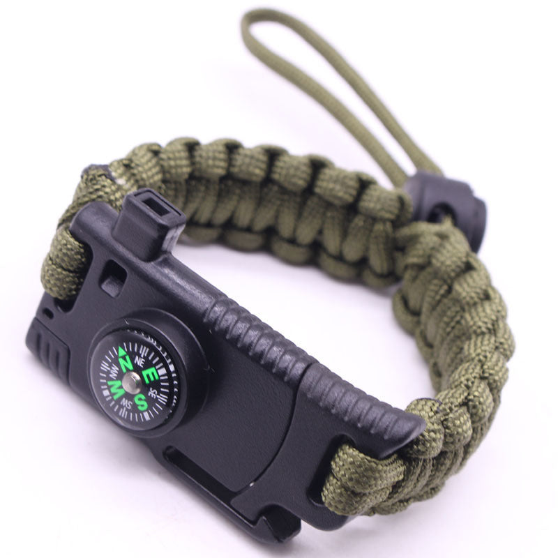 Umbrella rope bracelet knife wild wild cutting knife extreme adventure camping hiking survival umbrella rope hand rope