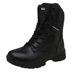 High-Top Tactical Boots - Men's Snow Hiking Training Shoes