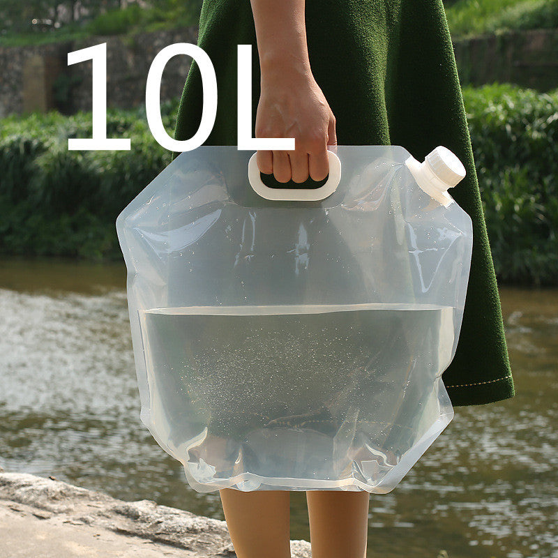 PVC Outdoor Camping Hiking Foldable Portable Water Bags Container - Survival Pro Store