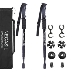 Newcastle Four-section Trekking Straight Trekking Poles - Survival Pro Store