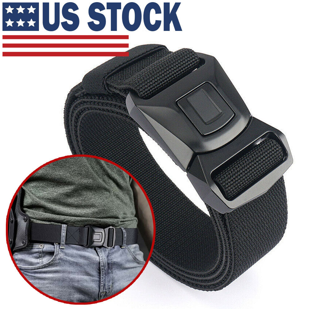 Quick Button Release Buckle Military Belt Strap Tactical Waistband Belts For MEN - Survival Pro Store